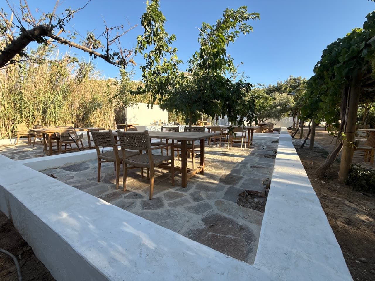 Elegant dining at Southbeach Naxos